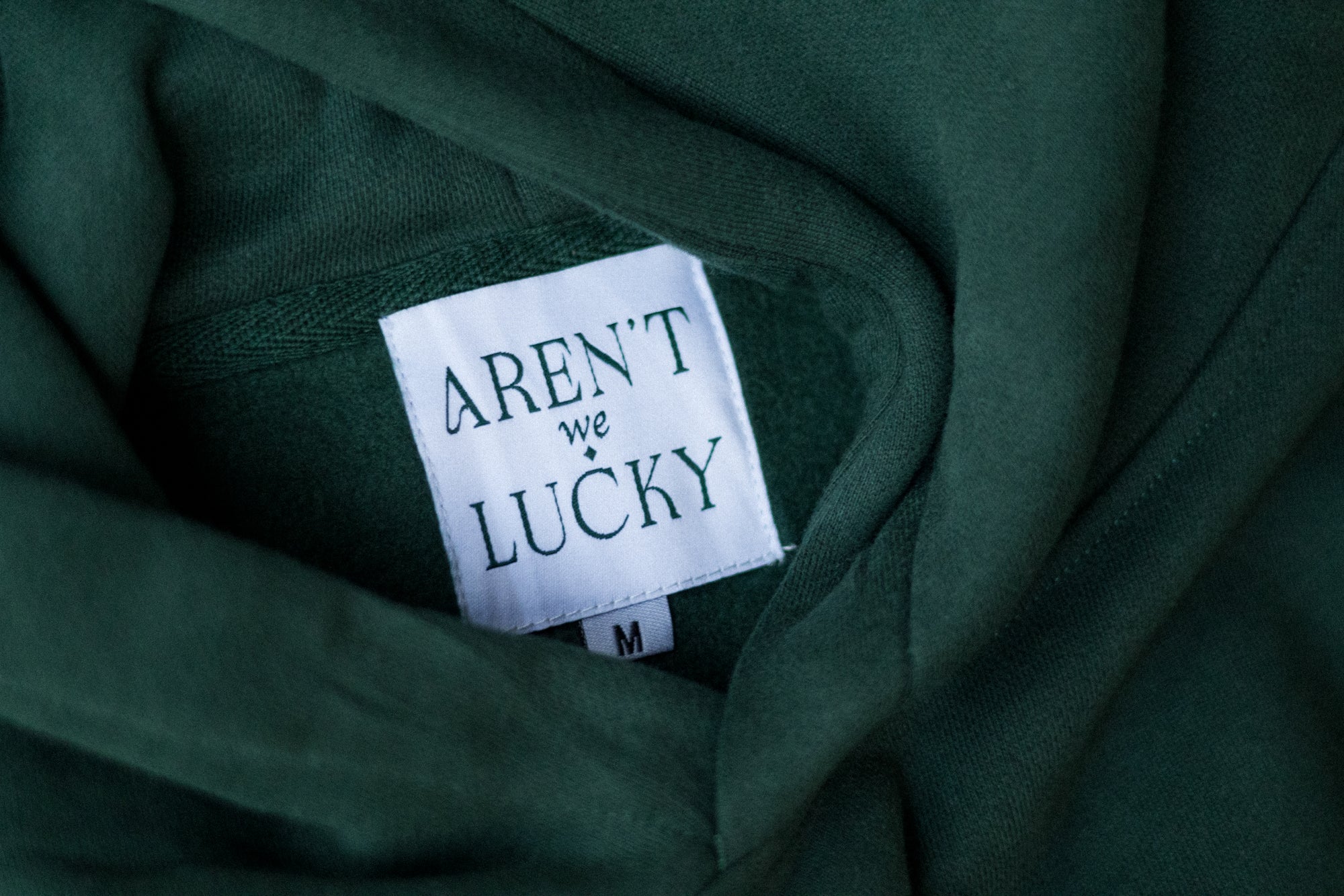 Green Gratia Embroidered Hoodie