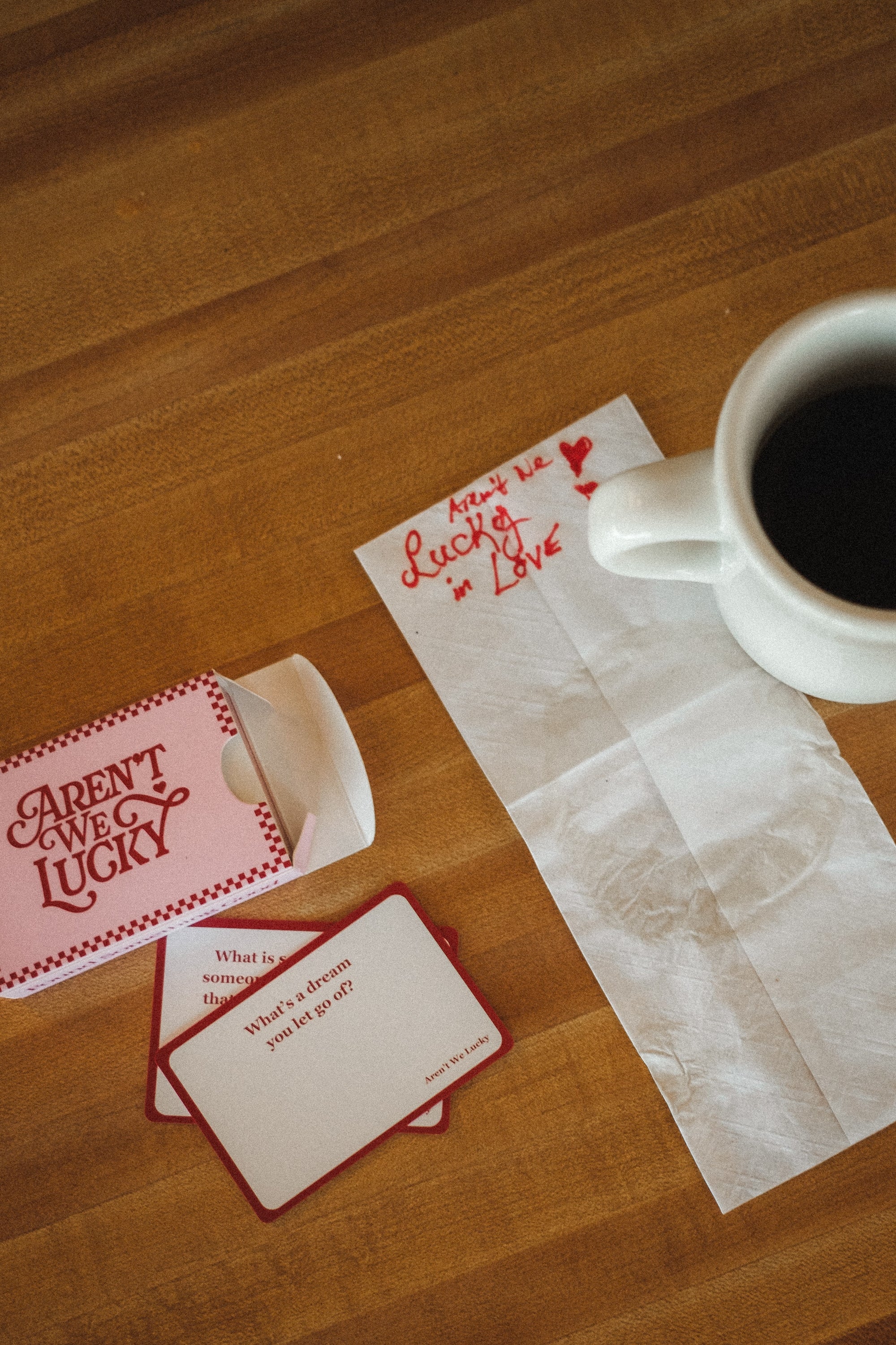 Talking Hearts Card Deck